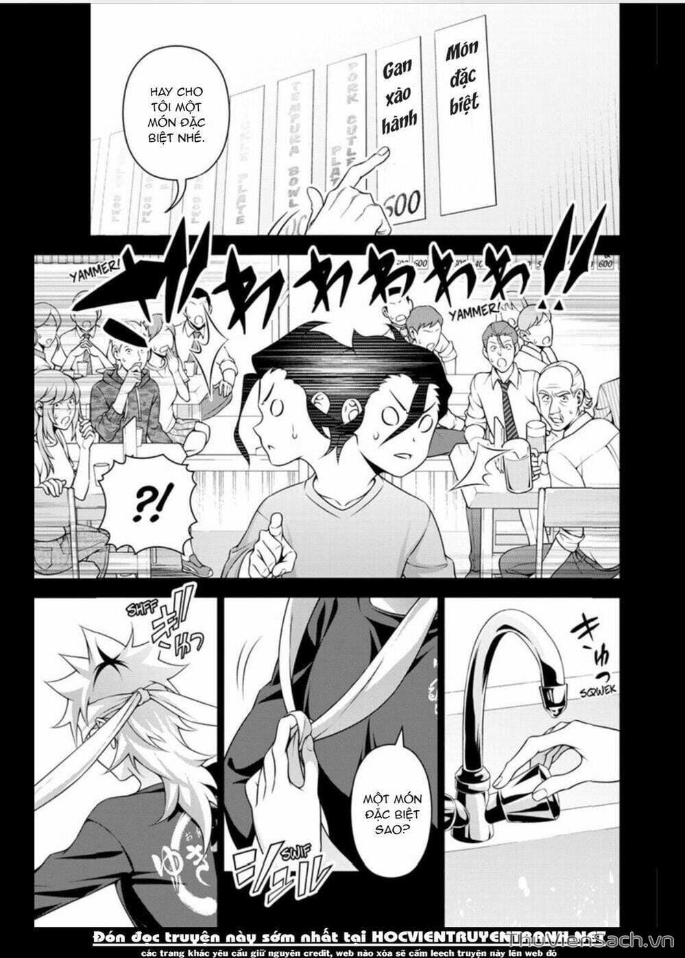 Truyện Tranh Vua Bếp Soma - Cuộc Chiến Ẩm Thực trang 7