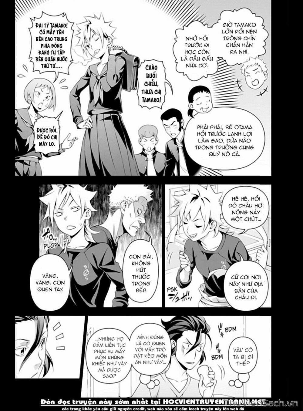 Truyện Tranh Vua Bếp Soma - Cuộc Chiến Ẩm Thực trang 7