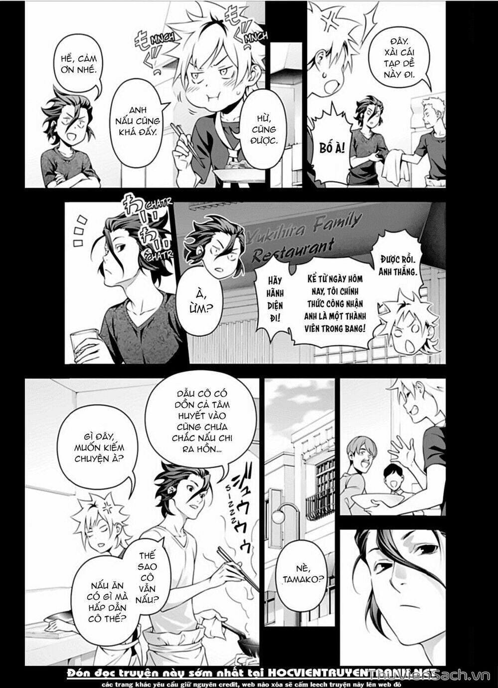 Truyện Tranh Vua Bếp Soma - Cuộc Chiến Ẩm Thực trang 7