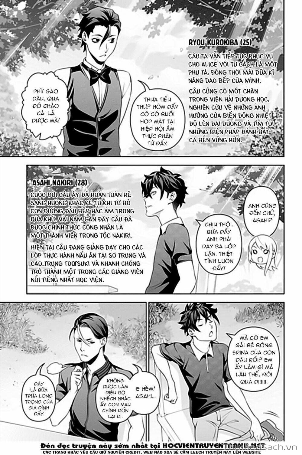 Truyện Tranh Vua Bếp Soma - Cuộc Chiến Ẩm Thực trang 7