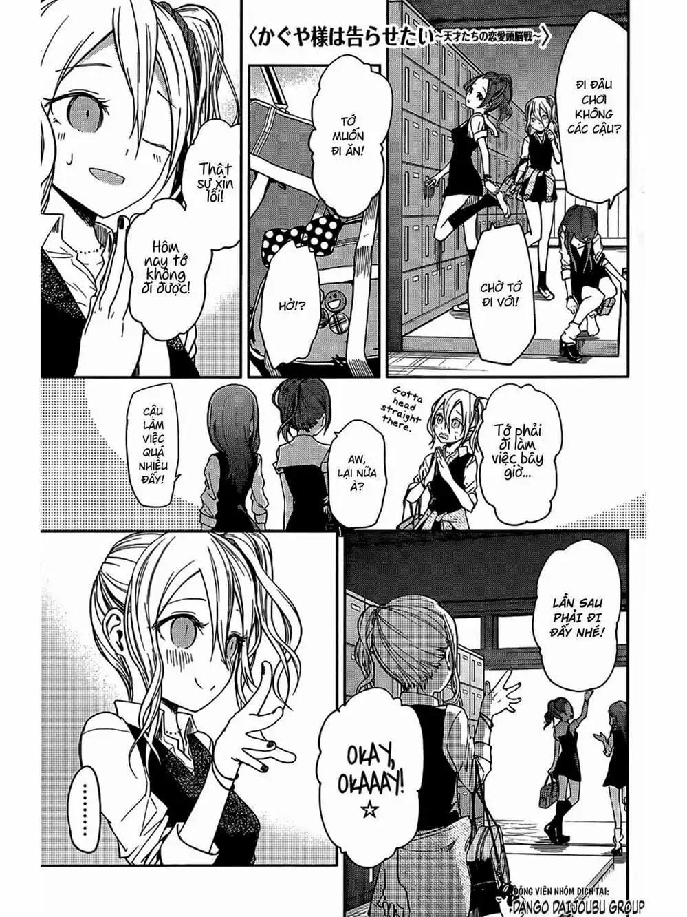 Truyện Tranh Cuộc Chiến Tỏ Tình - Kaguya-Sama: Love Is War trang 5