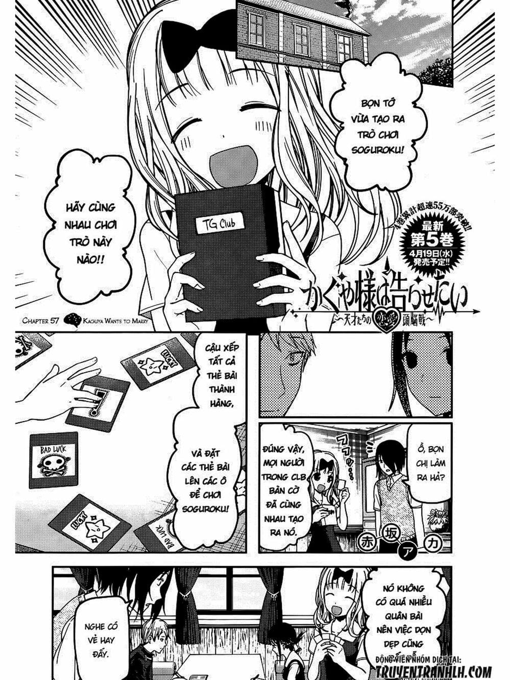 Truyện Tranh Cuộc Chiến Tỏ Tình - Kaguya-Sama: Love Is War trang 5