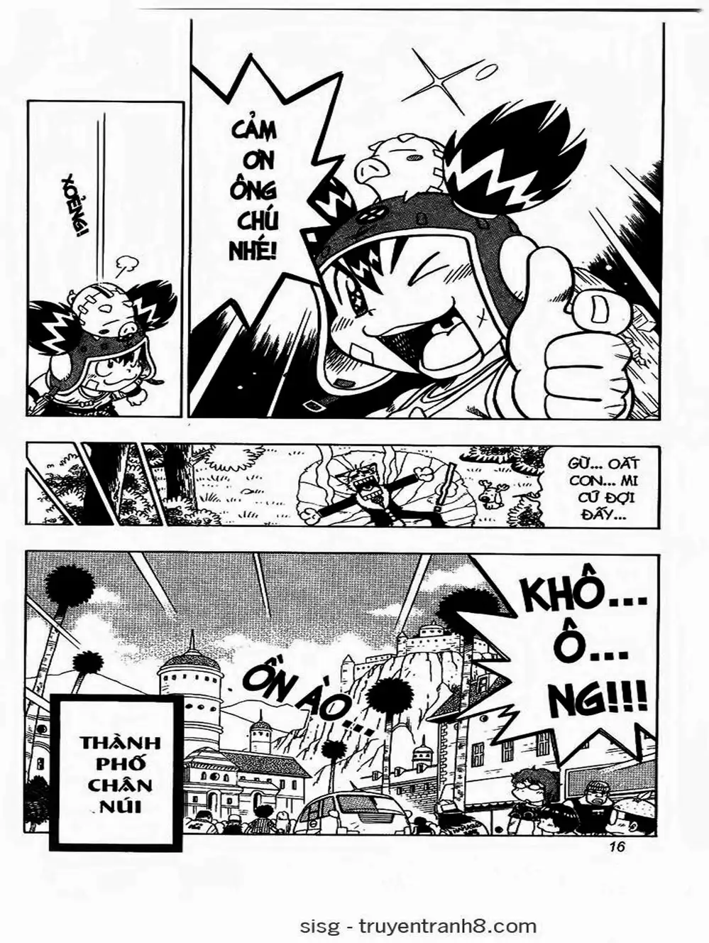 Truyện Tranh Cuộc Phiêu Lưu Của Croket trang 3