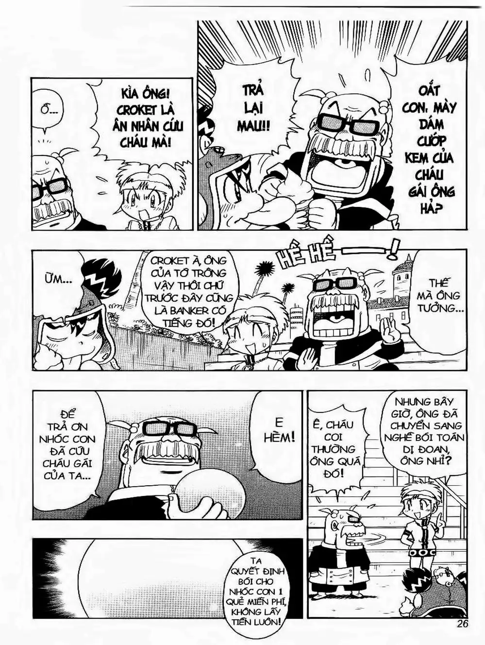 Truyện Tranh Cuộc Phiêu Lưu Của Croket trang 3
