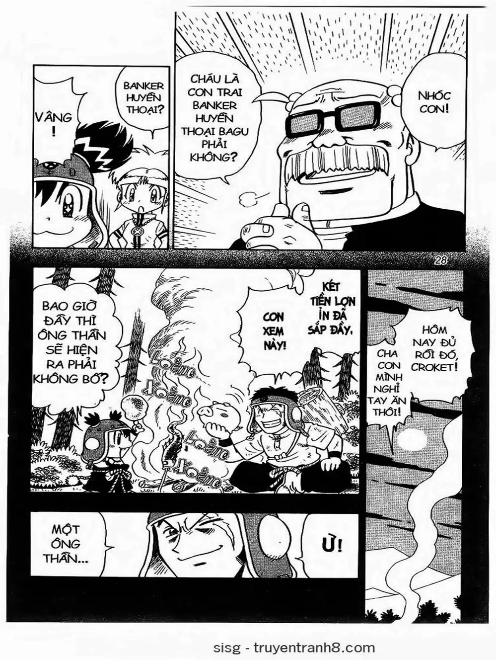 Truyện Tranh Cuộc Phiêu Lưu Của Croket trang 3