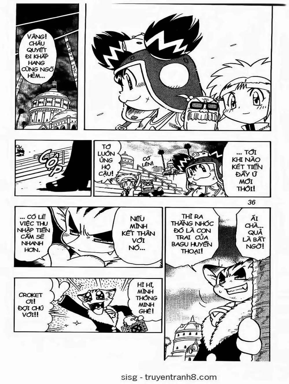 Truyện Tranh Cuộc Phiêu Lưu Của Croket trang 3