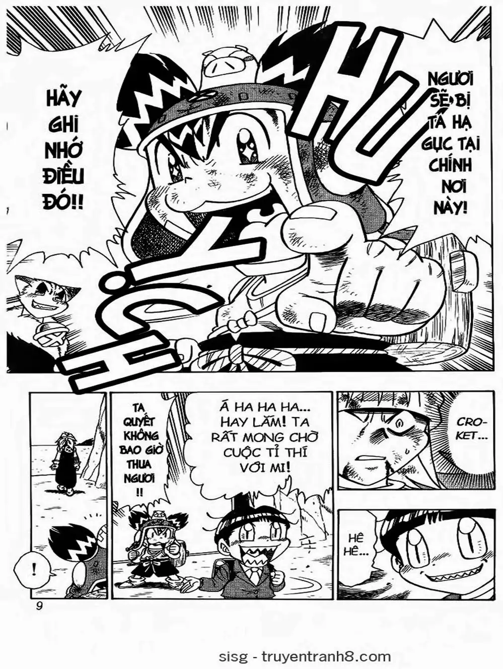 Truyện Tranh Cuộc Phiêu Lưu Của Croket trang 3