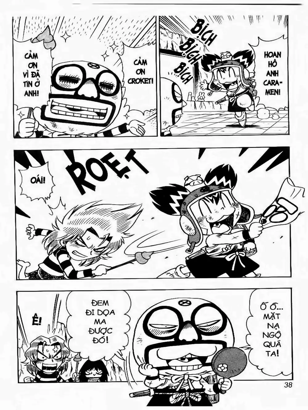Truyện Tranh Cuộc Phiêu Lưu Của Croket trang 3