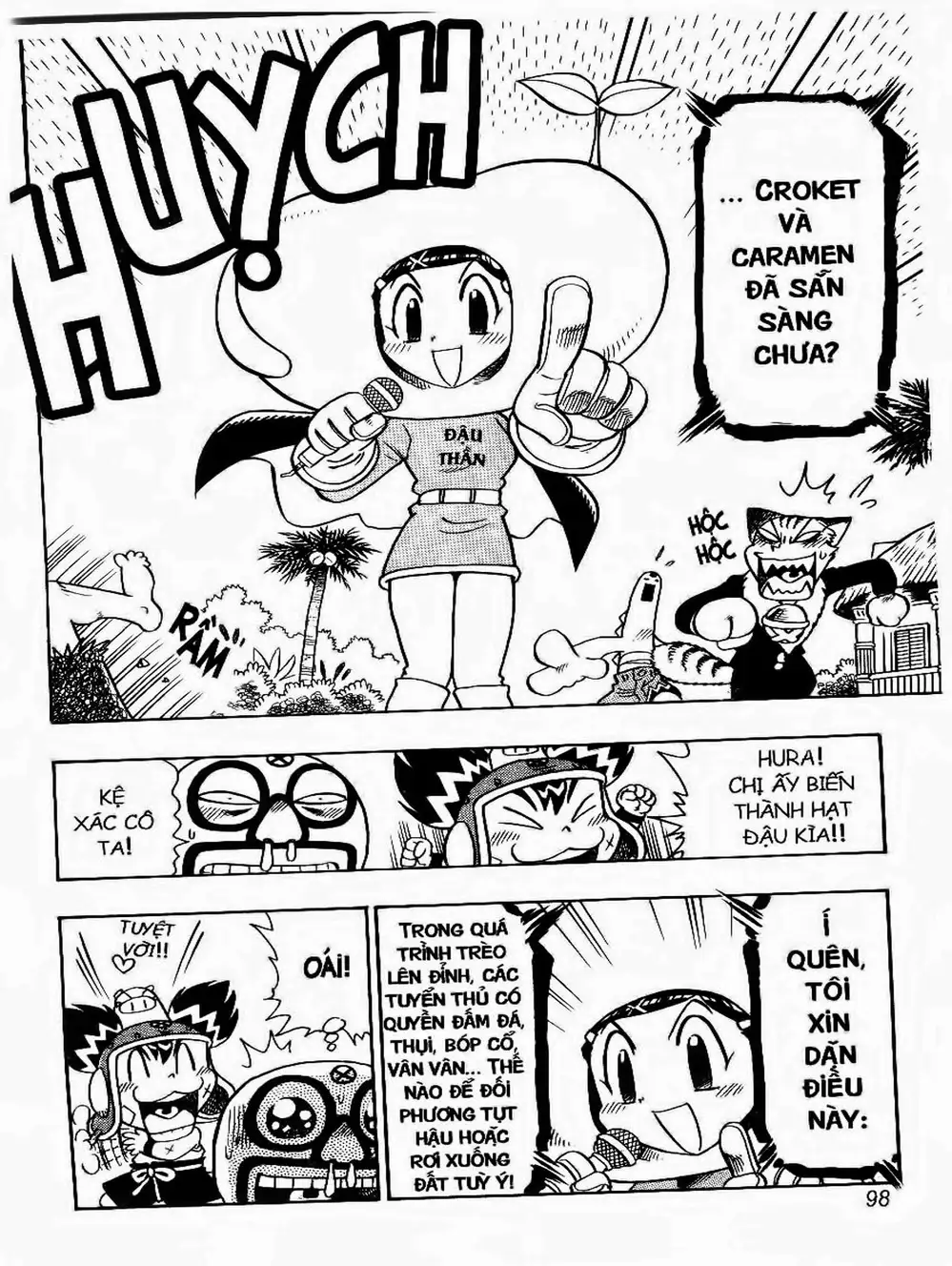 Truyện Tranh Cuộc Phiêu Lưu Của Croket trang 3