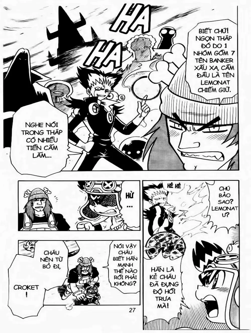Truyện Tranh Cuộc Phiêu Lưu Của Croket trang 3