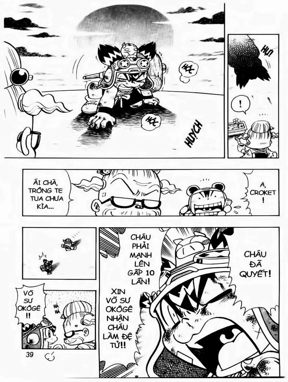 Truyện Tranh Cuộc Phiêu Lưu Của Croket trang 3