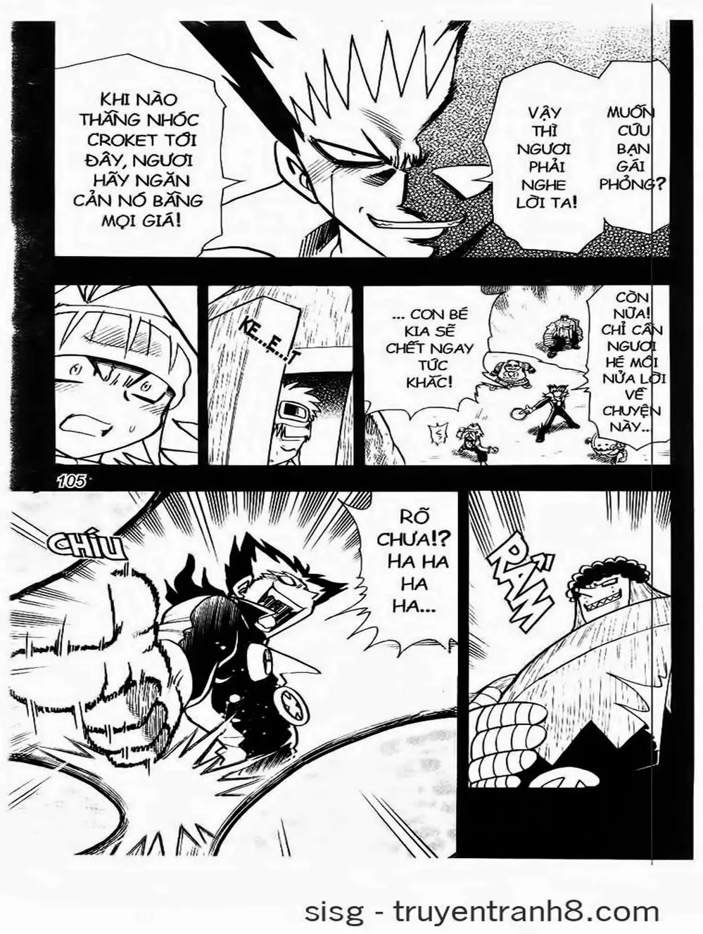 Truyện Tranh Cuộc Phiêu Lưu Của Croket trang 3