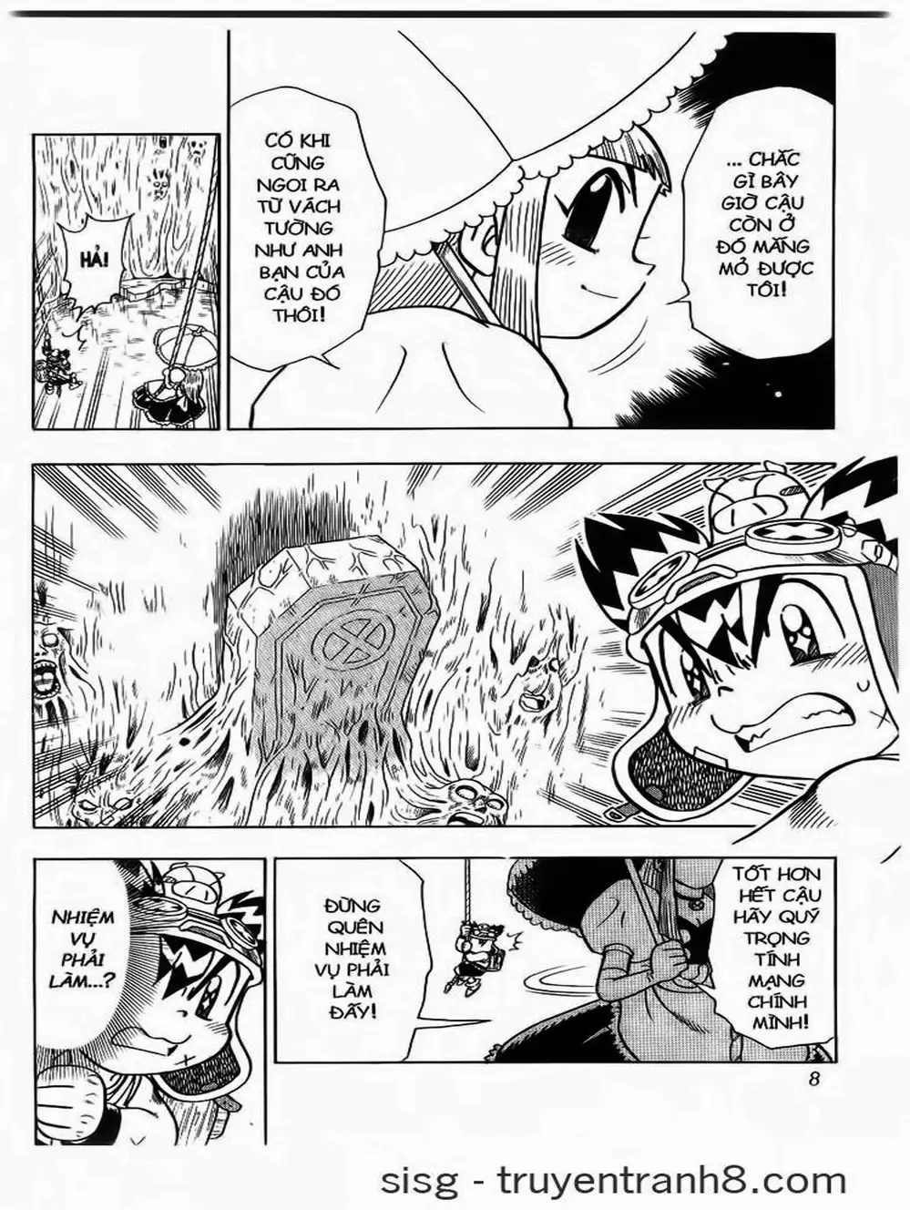 Truyện Tranh Cuộc Phiêu Lưu Của Croket trang 3