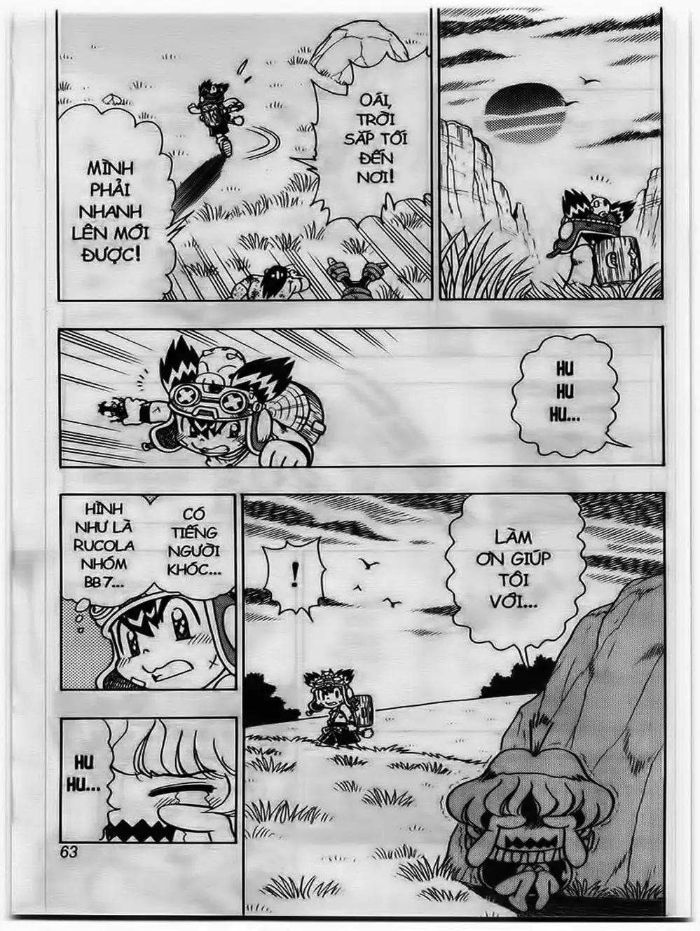 Truyện Tranh Cuộc Phiêu Lưu Của Croket trang 3