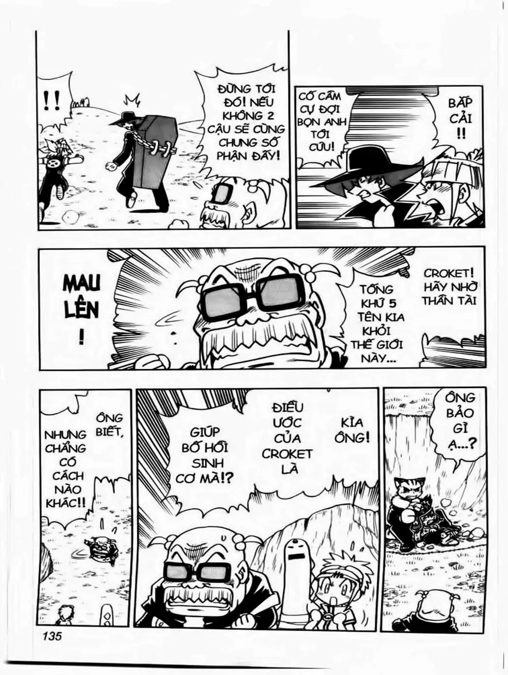 Truyện Tranh Cuộc Phiêu Lưu Của Croket trang 3