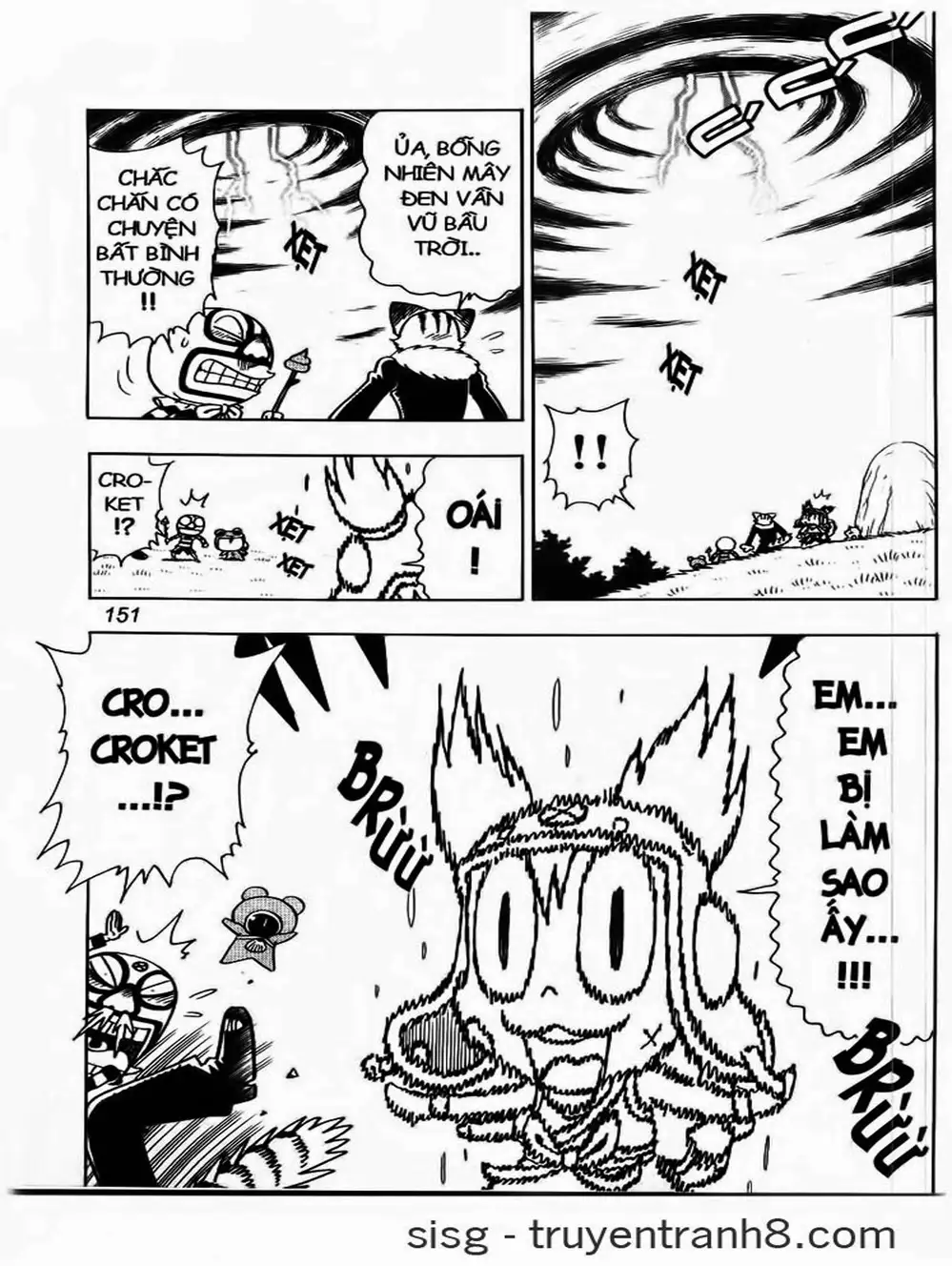Truyện Tranh Cuộc Phiêu Lưu Của Croket trang 3