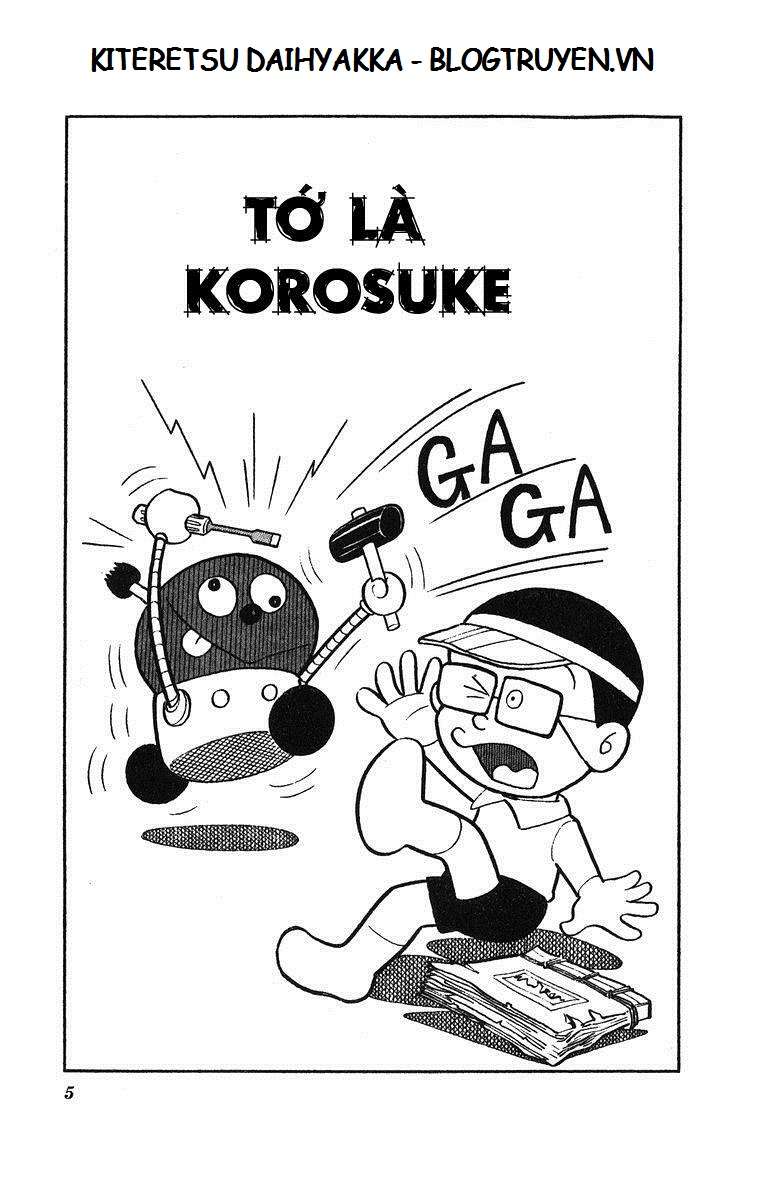 Truyện Tranh Cuốn Từ Điển Kỳ Bí - Kiteretsu Daihyakka trang 4