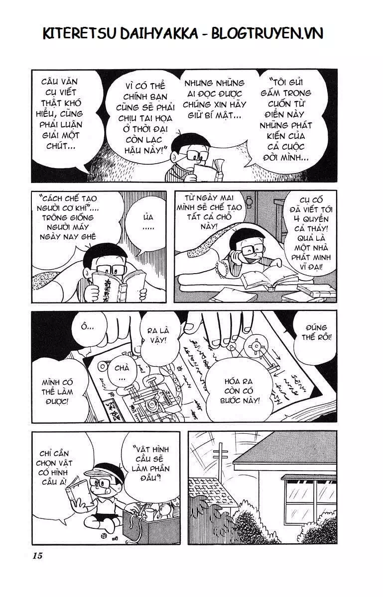 Truyện Tranh Cuốn Từ Điển Kỳ Bí - Kiteretsu Daihyakka trang 4