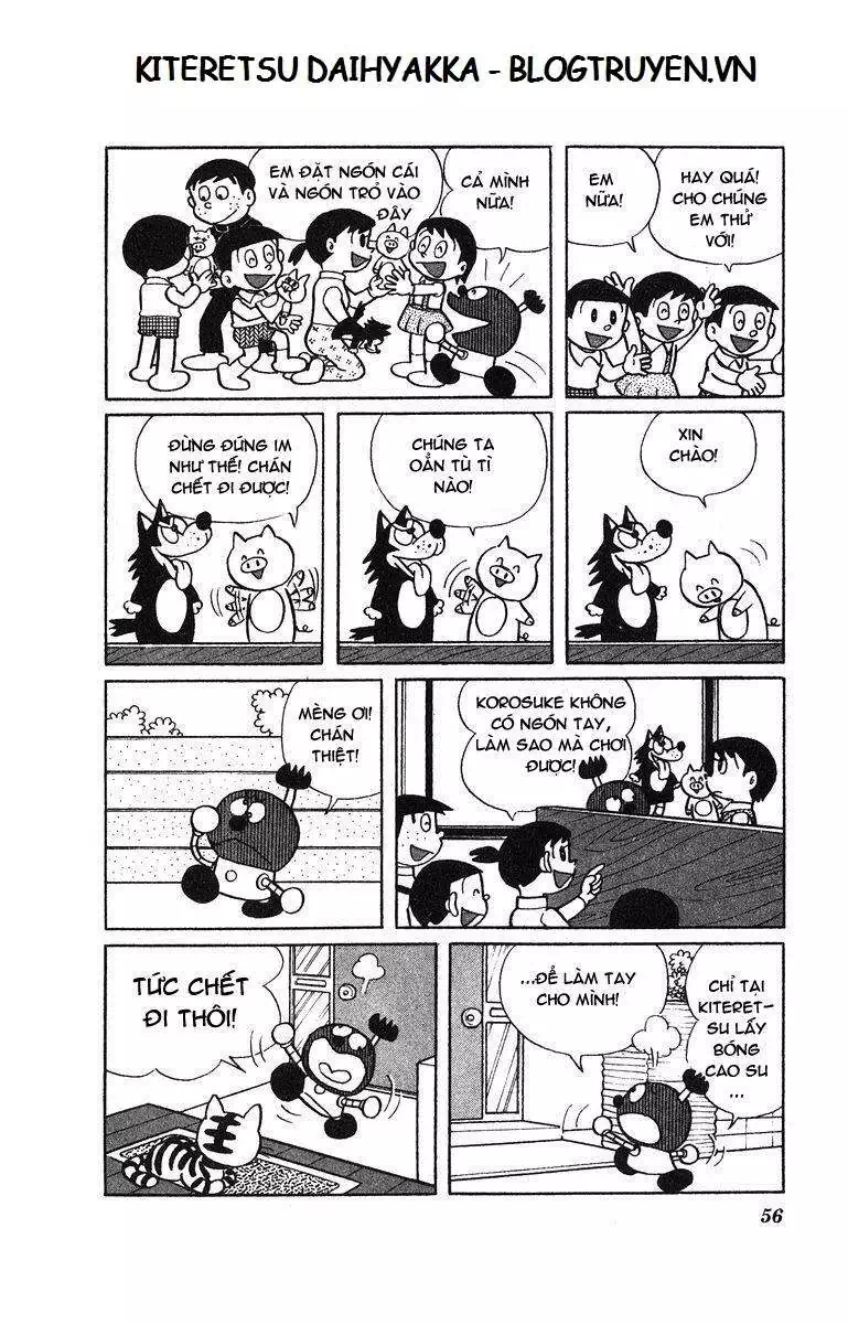 Truyện Tranh Cuốn Từ Điển Kỳ Bí - Kiteretsu Daihyakka trang 4
