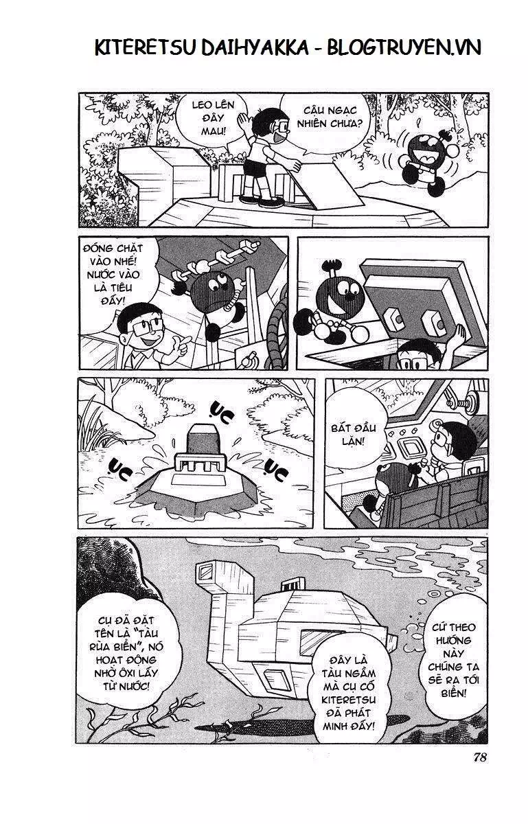 Truyện Tranh Cuốn Từ Điển Kỳ Bí - Kiteretsu Daihyakka trang 4