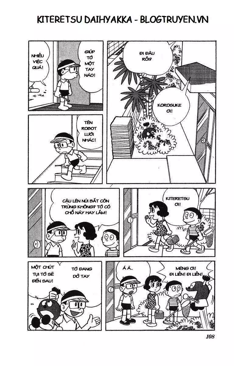 Truyện Tranh Cuốn Từ Điển Kỳ Bí - Kiteretsu Daihyakka trang 4