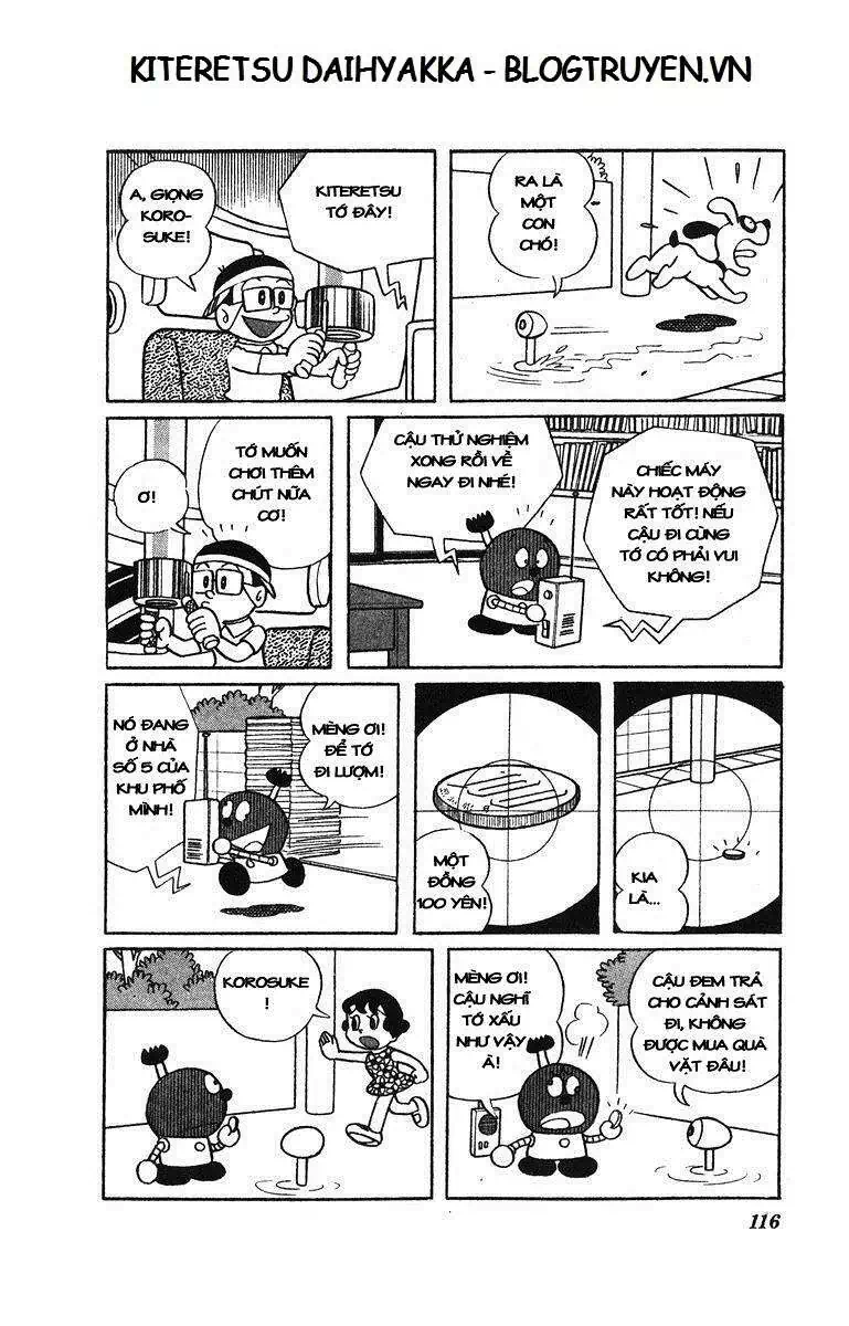 Truyện Tranh Cuốn Từ Điển Kỳ Bí - Kiteretsu Daihyakka trang 4