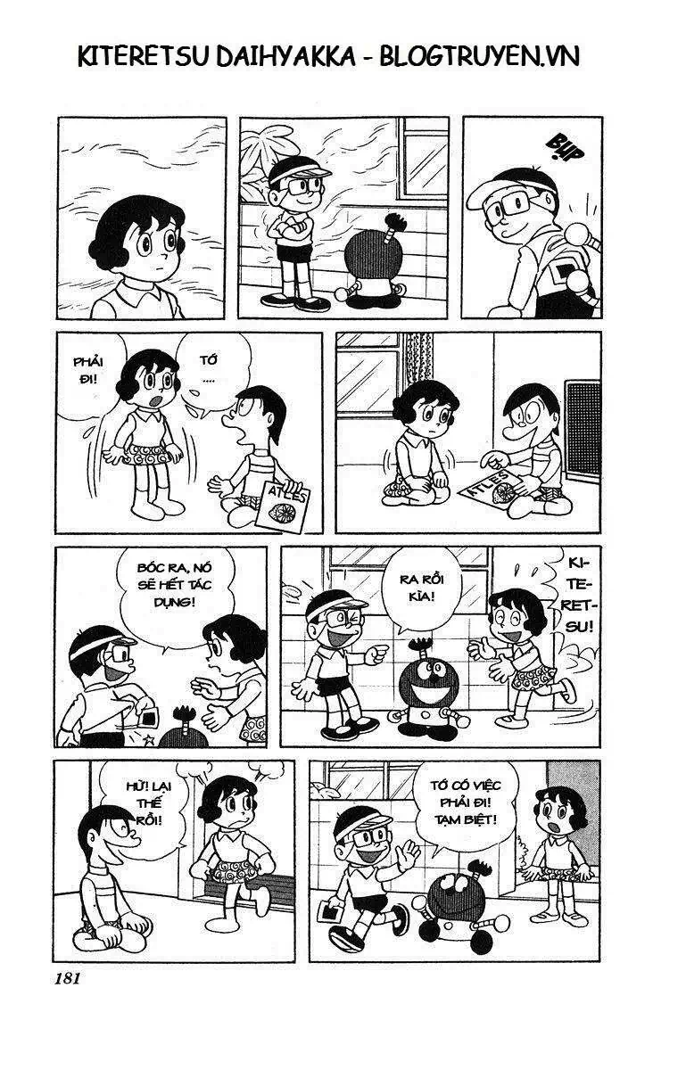 Truyện Tranh Cuốn Từ Điển Kỳ Bí - Kiteretsu Daihyakka trang 4