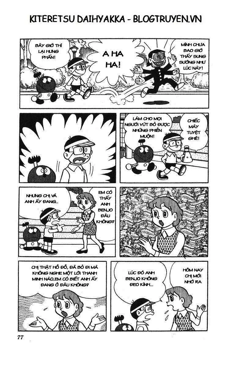 Truyện Tranh Cuốn Từ Điển Kỳ Bí - Kiteretsu Daihyakka trang 4