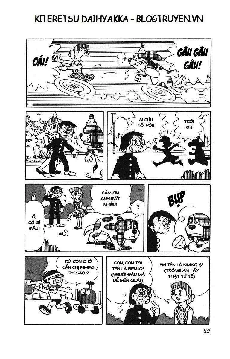 Truyện Tranh Cuốn Từ Điển Kỳ Bí - Kiteretsu Daihyakka trang 4