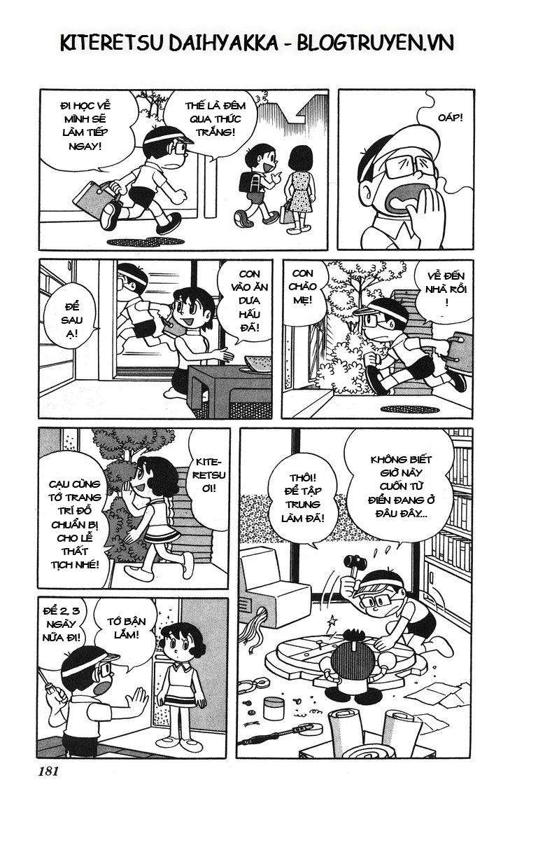 Truyện Tranh Cuốn Từ Điển Kỳ Bí - Kiteretsu Daihyakka trang 4