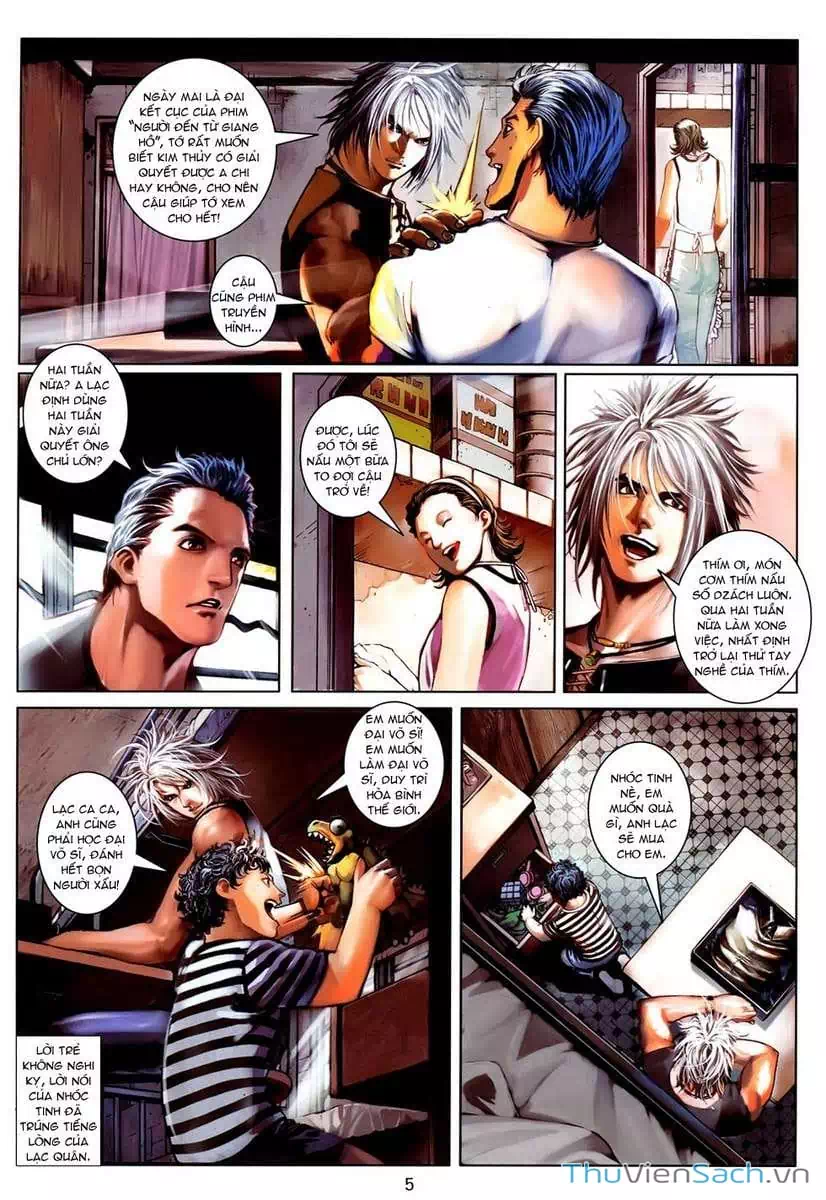 Truyện Tranh Cửu Long Thành Trại 1: Thành Phố Hắc Ám trang 5