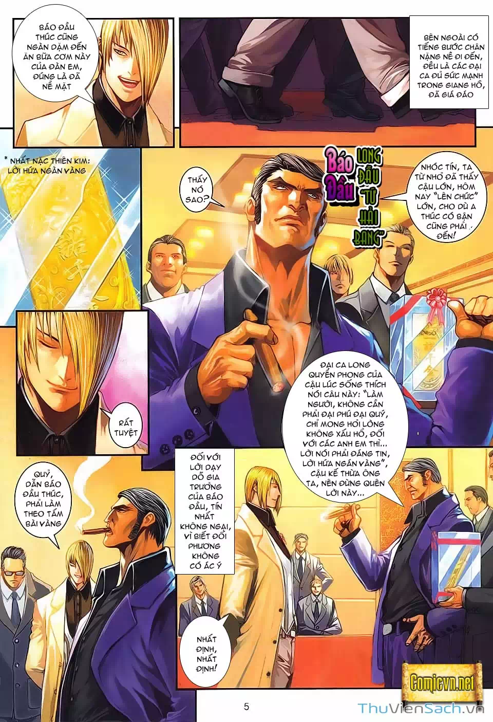 Truyện Tranh Cửu Long Thành Trại 2: Vây Thành trang 5