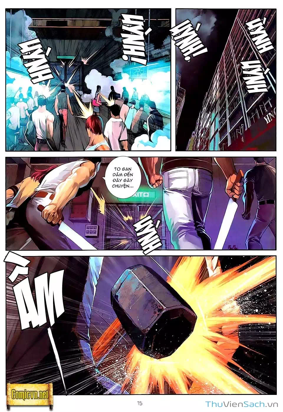 Truyện Tranh Cửu Long Thành Trại 2: Vây Thành trang 5