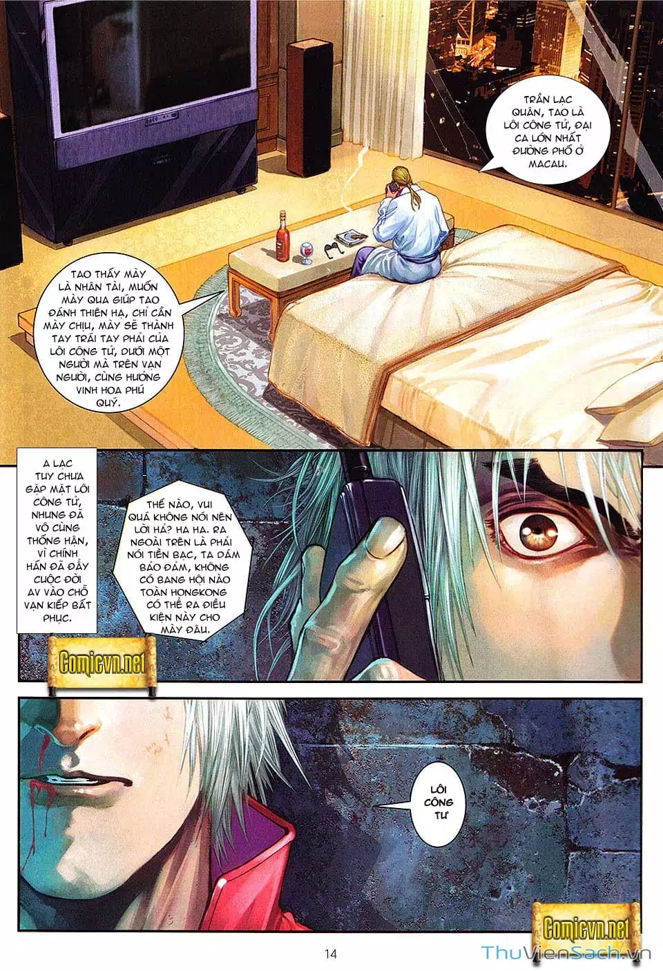 Truyện Tranh Cửu Long Thành Trại 2: Vây Thành trang 5