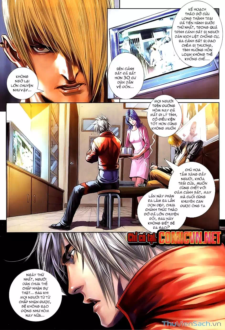 Truyện Tranh Cửu Long Thành Trại 2: Vây Thành trang 5