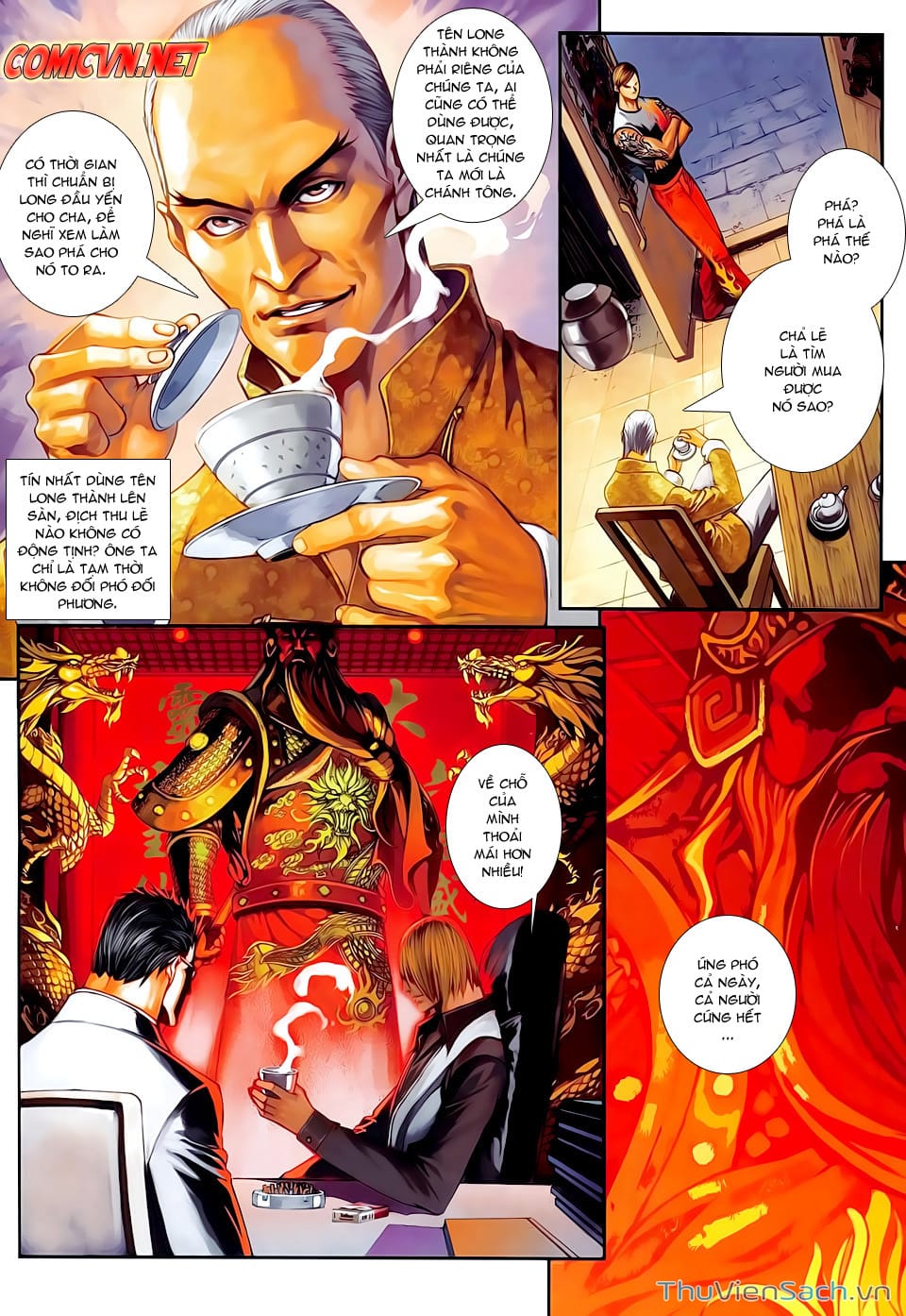 Truyện Tranh Cửu Long Thành Trại 2: Vây Thành trang 5