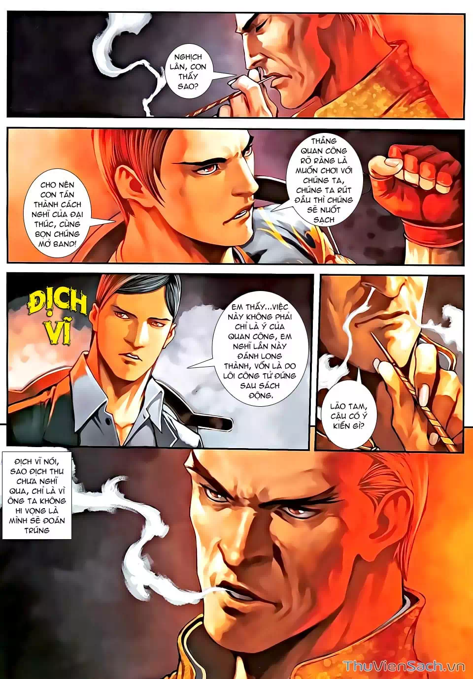 Truyện Tranh Cửu Long Thành Trại 2: Vây Thành trang 5