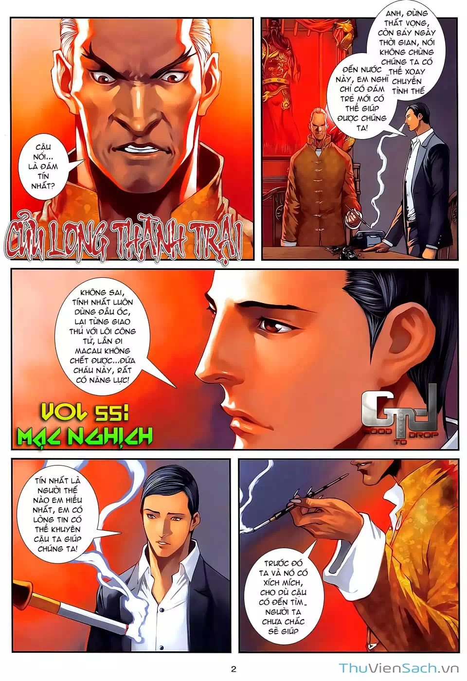 Truyện Tranh Cửu Long Thành Trại 2: Vây Thành trang 5