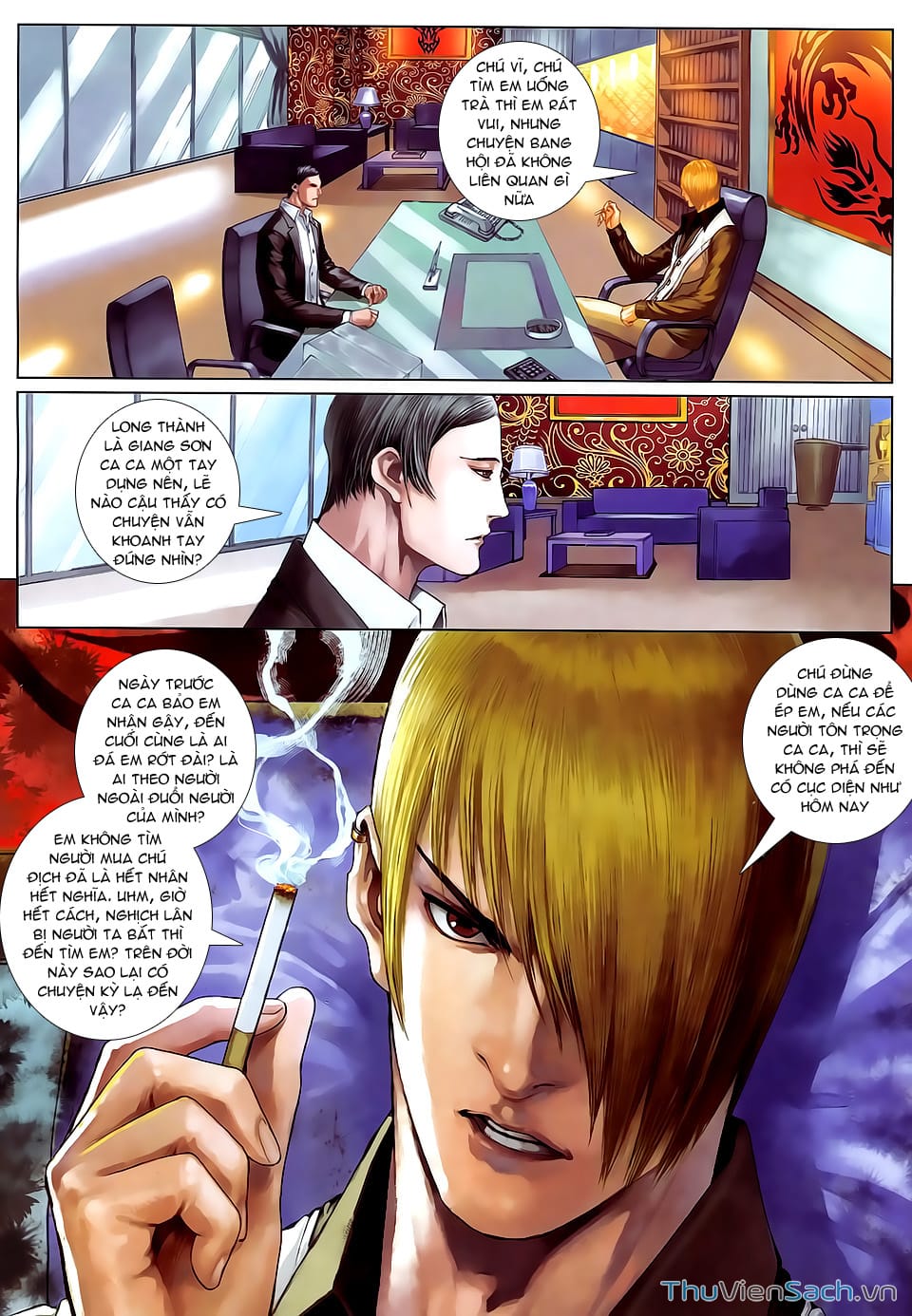 Truyện Tranh Cửu Long Thành Trại 2: Vây Thành trang 5