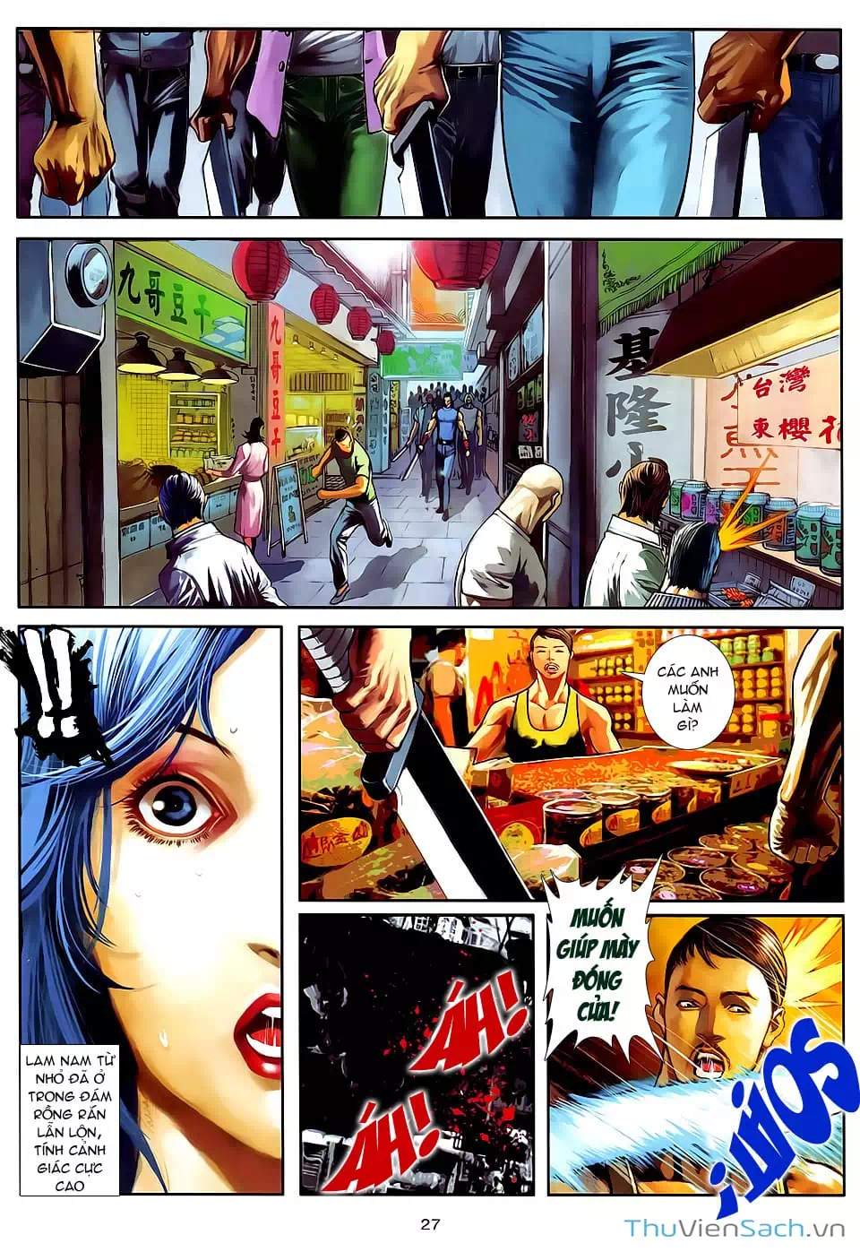 Truyện Tranh Cửu Long Thành Trại 2: Vây Thành trang 5