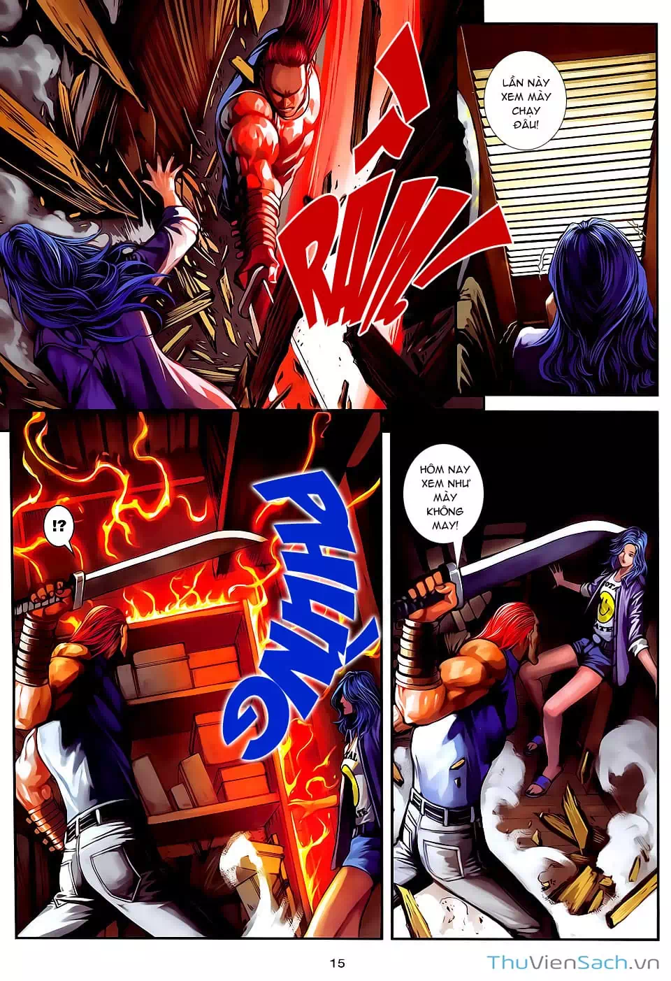 Truyện Tranh Cửu Long Thành Trại 2: Vây Thành trang 5