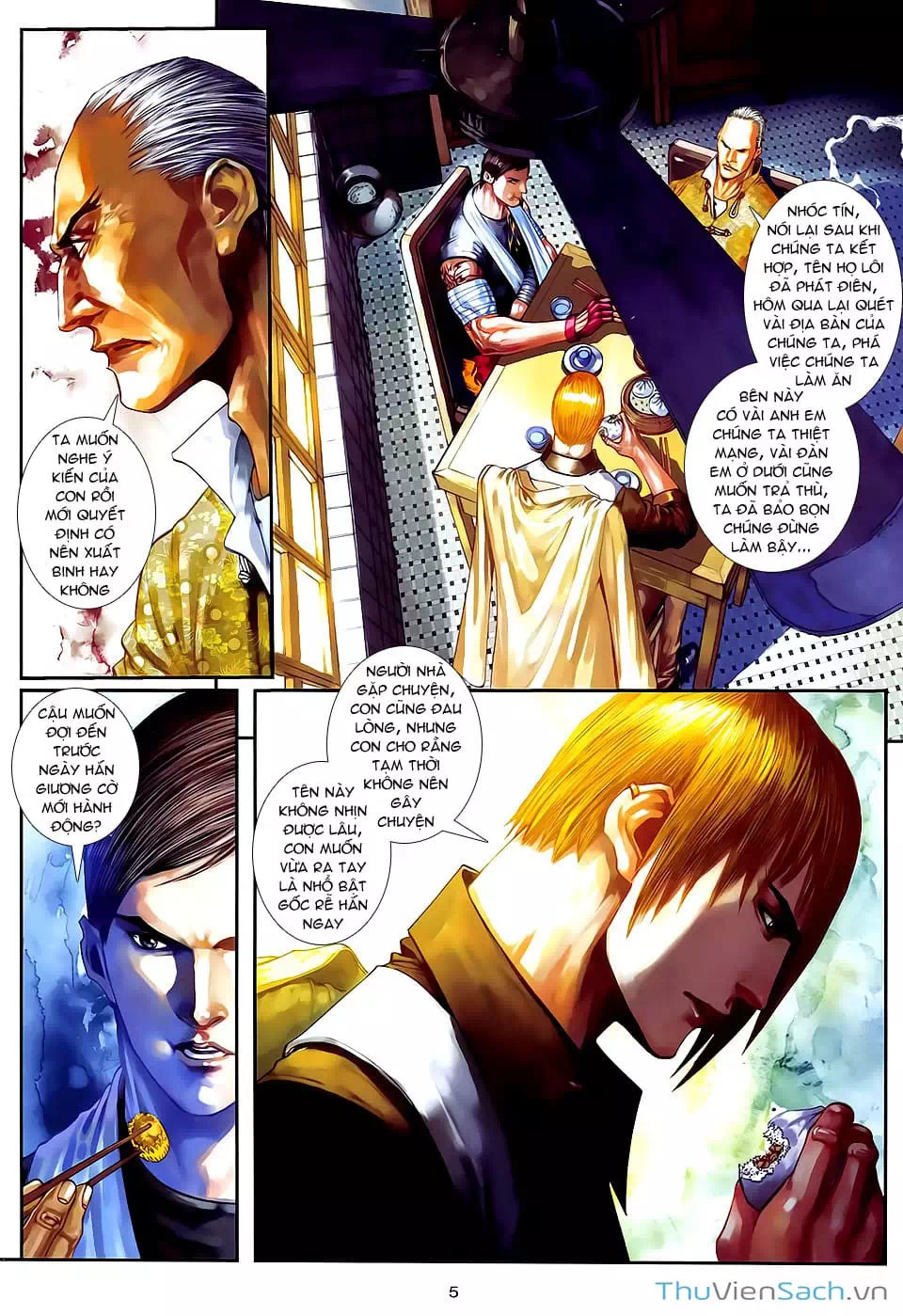 Truyện Tranh Cửu Long Thành Trại 2: Vây Thành trang 5