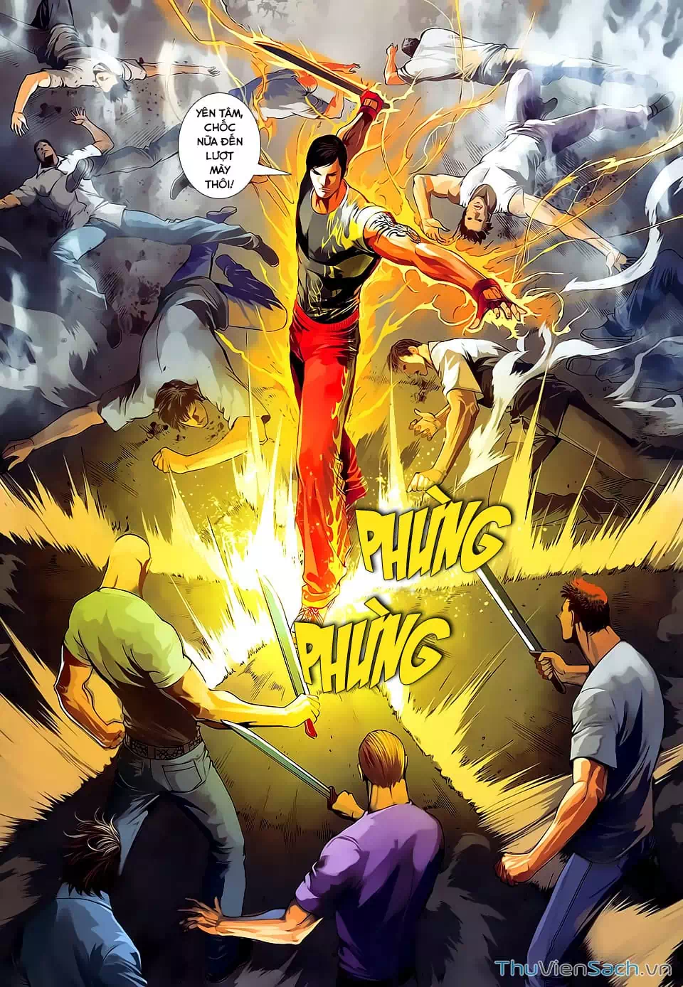 Truyện Tranh Cửu Long Thành Trại 2: Vây Thành trang 5