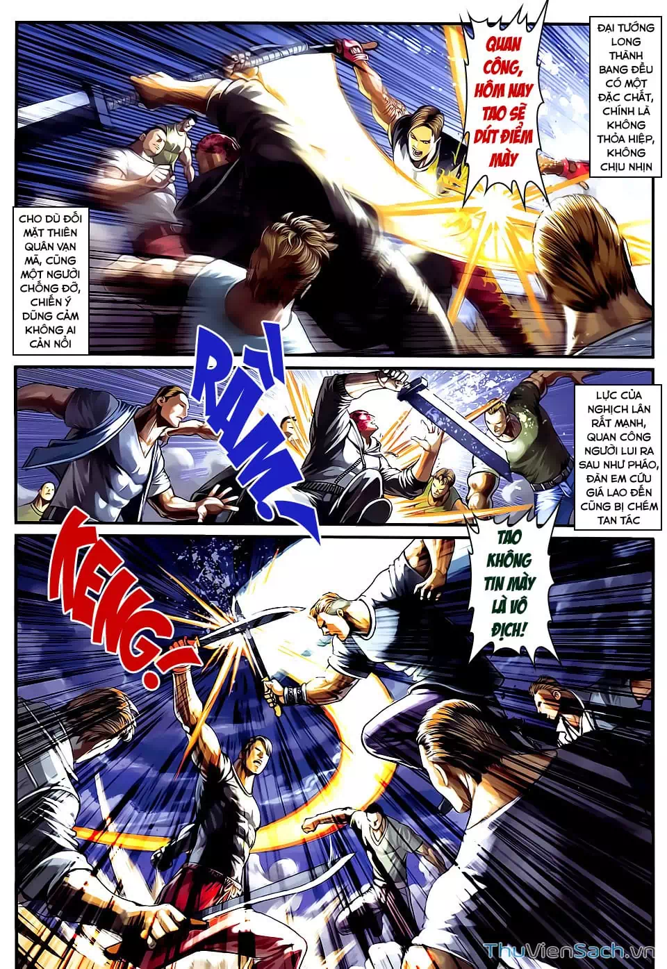 Truyện Tranh Cửu Long Thành Trại 2: Vây Thành trang 5