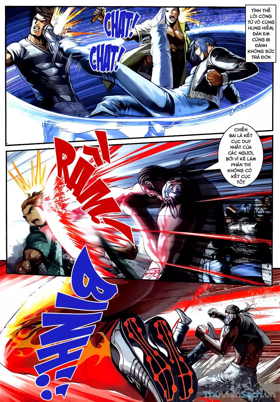 Truyện Tranh Cửu Long Thành Trại 2: Vây Thành trang 5