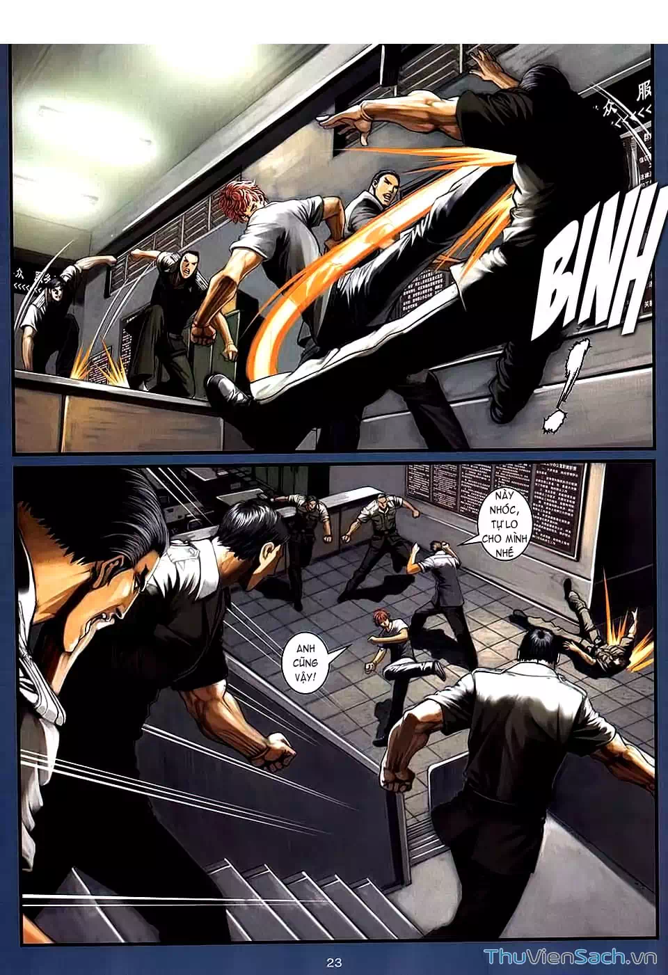 Truyện Tranh Cửu Long Thành Trại 2: Vây Thành trang 5