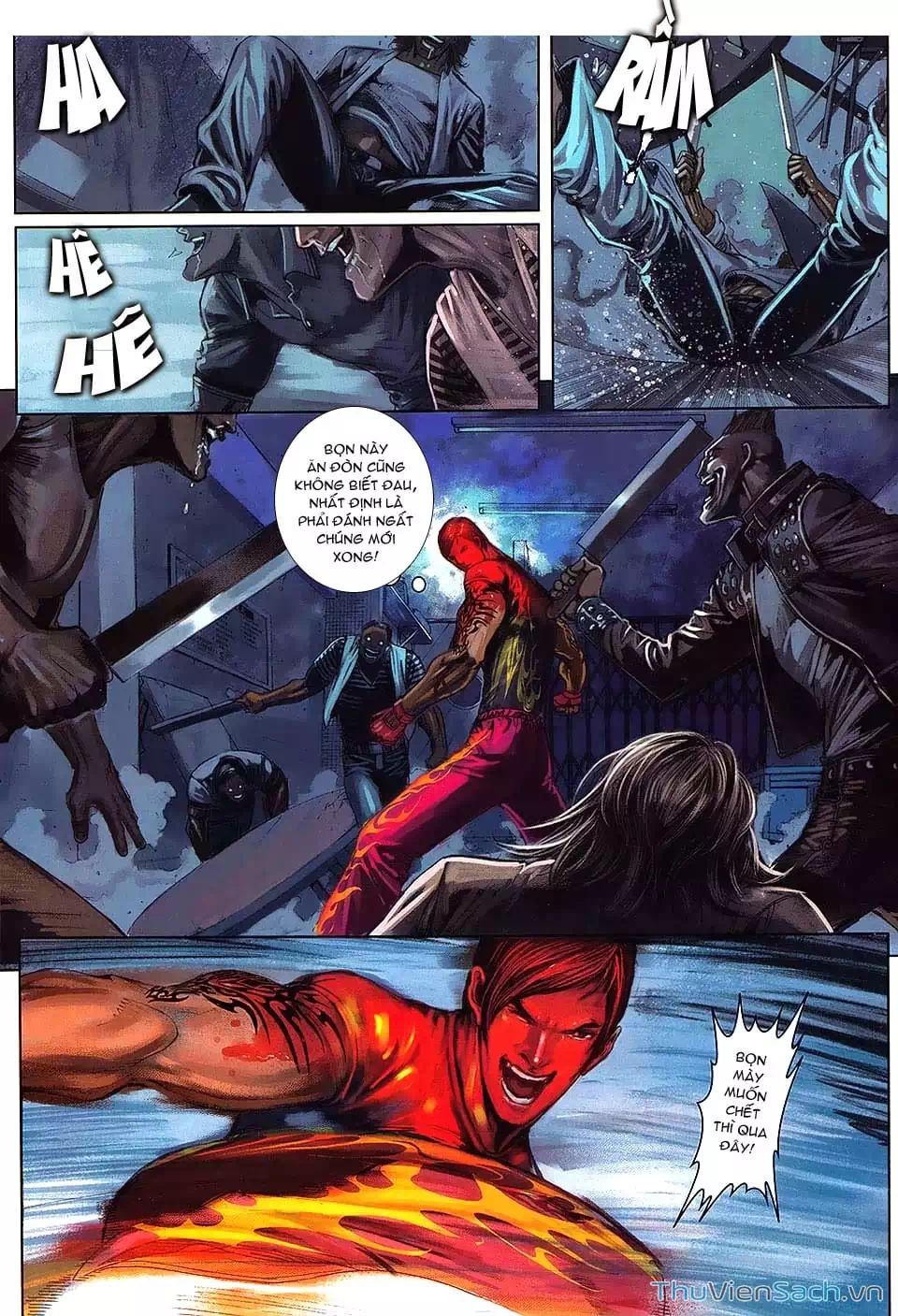 Truyện Tranh Cửu Long Thành Trại 2: Vây Thành trang 5