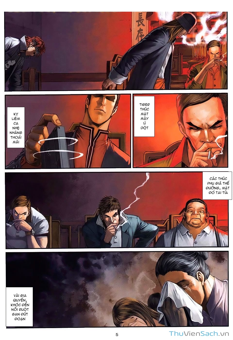 Truyện Tranh Cửu Long Thành Trại 2: Vây Thành trang 5
