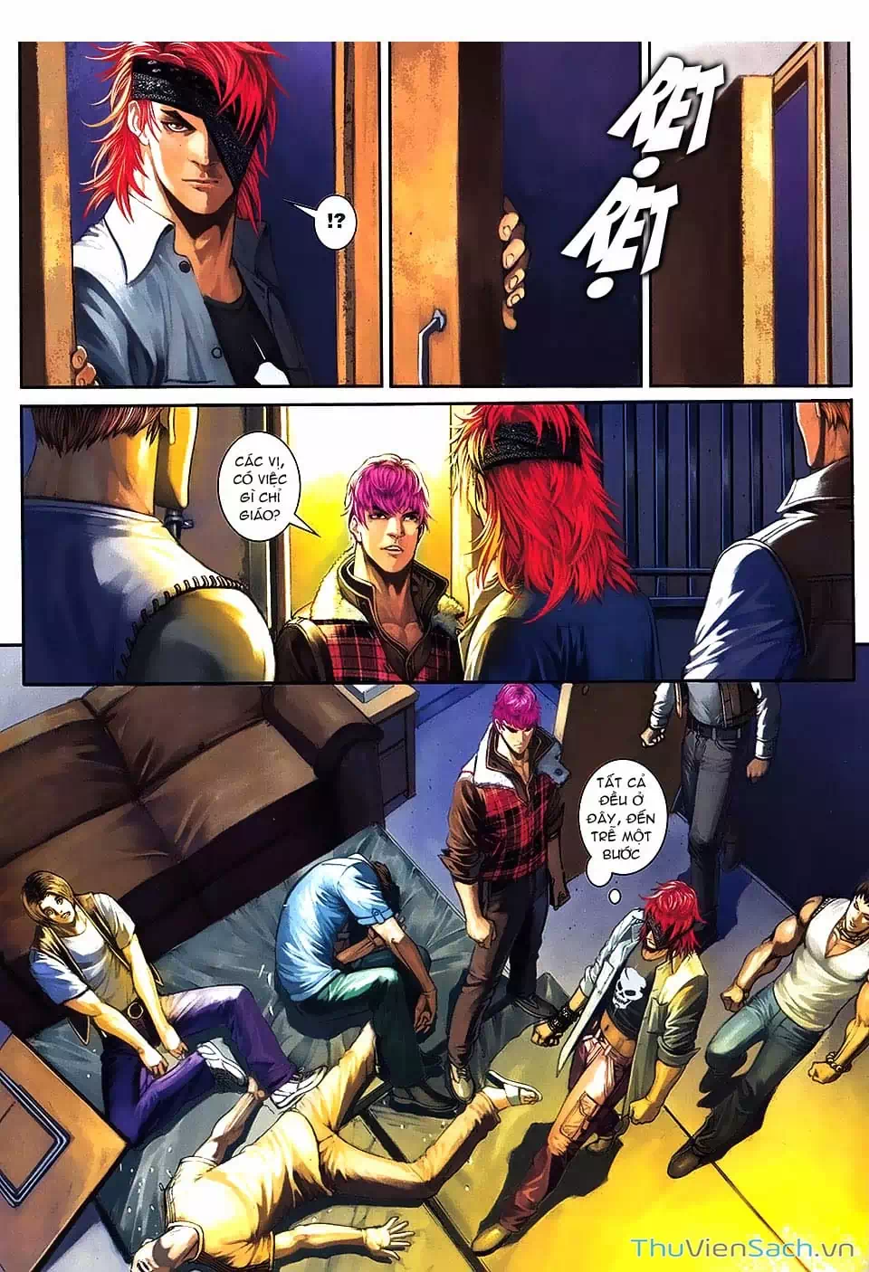 Truyện Tranh Cửu Long Thành Trại 2: Vây Thành trang 5