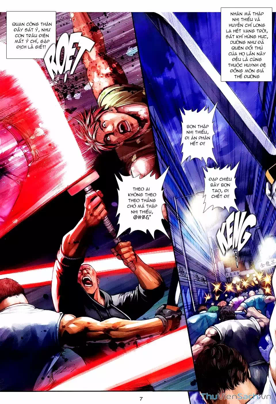 Truyện Tranh Cửu Long Thành Trại 2: Vây Thành trang 5